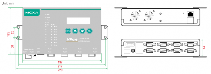 NPort 5650-8-DT-J