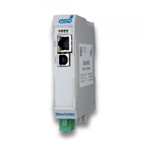 EtherCAN/2 ESD CAN-Ethernet Gateway