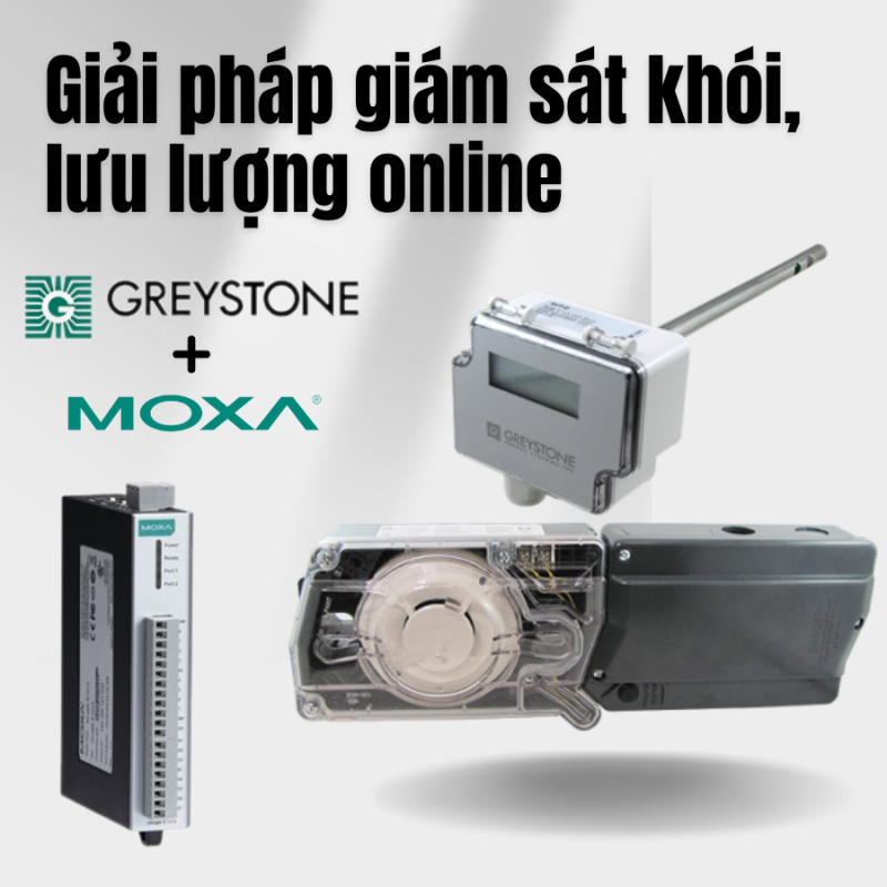 Giải pháp giám sát khói - lưu lượng online