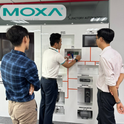 Cuộc gặp gỡ Moxa và Mitsubishi