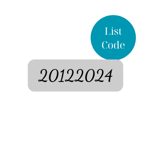 List code 20122024