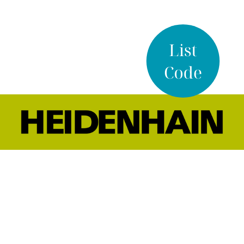 List code Heidenhain