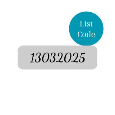 List code 13032025