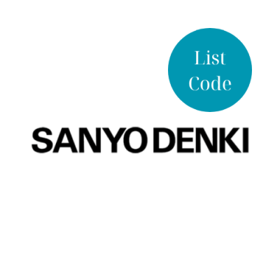 List code Sanyo Denki