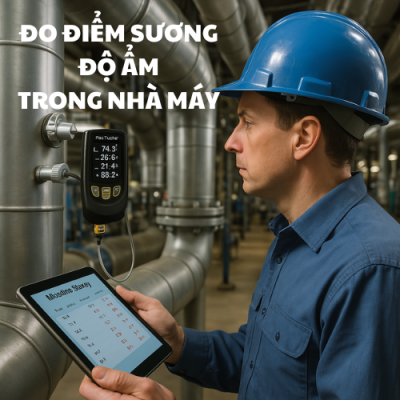 Giải pháp đo độ ẩm - điểm sương cho khí nén - khí công nghiệp